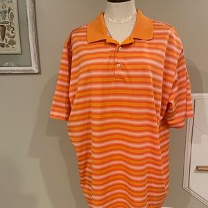 Mens Adidas 2XL Climacool Polyester Polo Shirt.